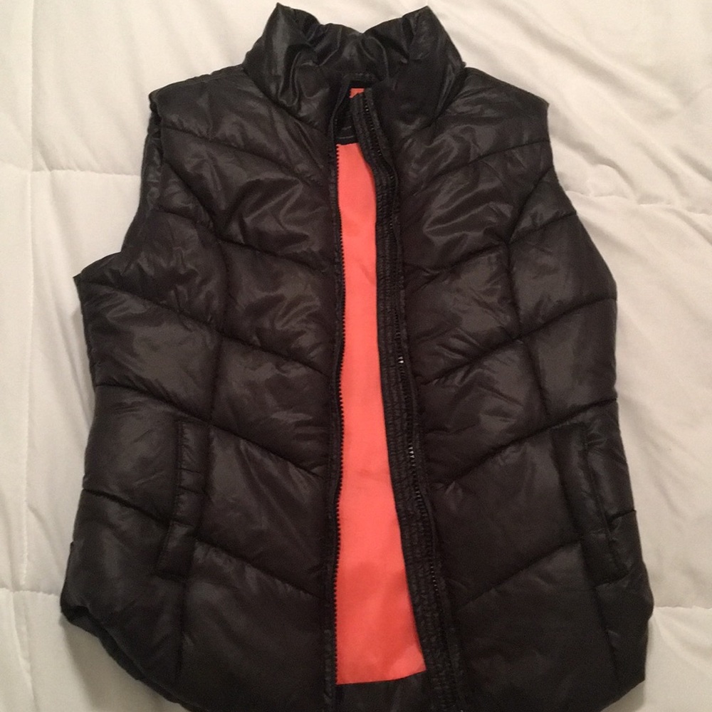 Black Puffer Vest